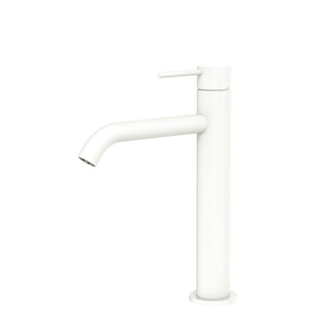 Fienza 228110MW-LF Kaya Basin Medium Mixer Matte White - Vessel Mixers