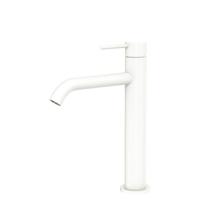Fienza 228110MW-LF Kaya Basin Medium Mixer Matte White - Vessel Mixers