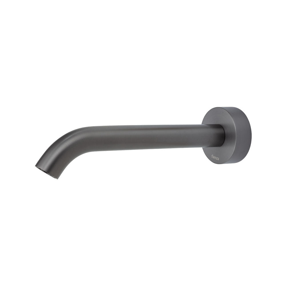 Fienza 228115GM-LF Kaya Bath / Basin Outlet 180mm Gunmetal Grey - Basin / Bath Spout