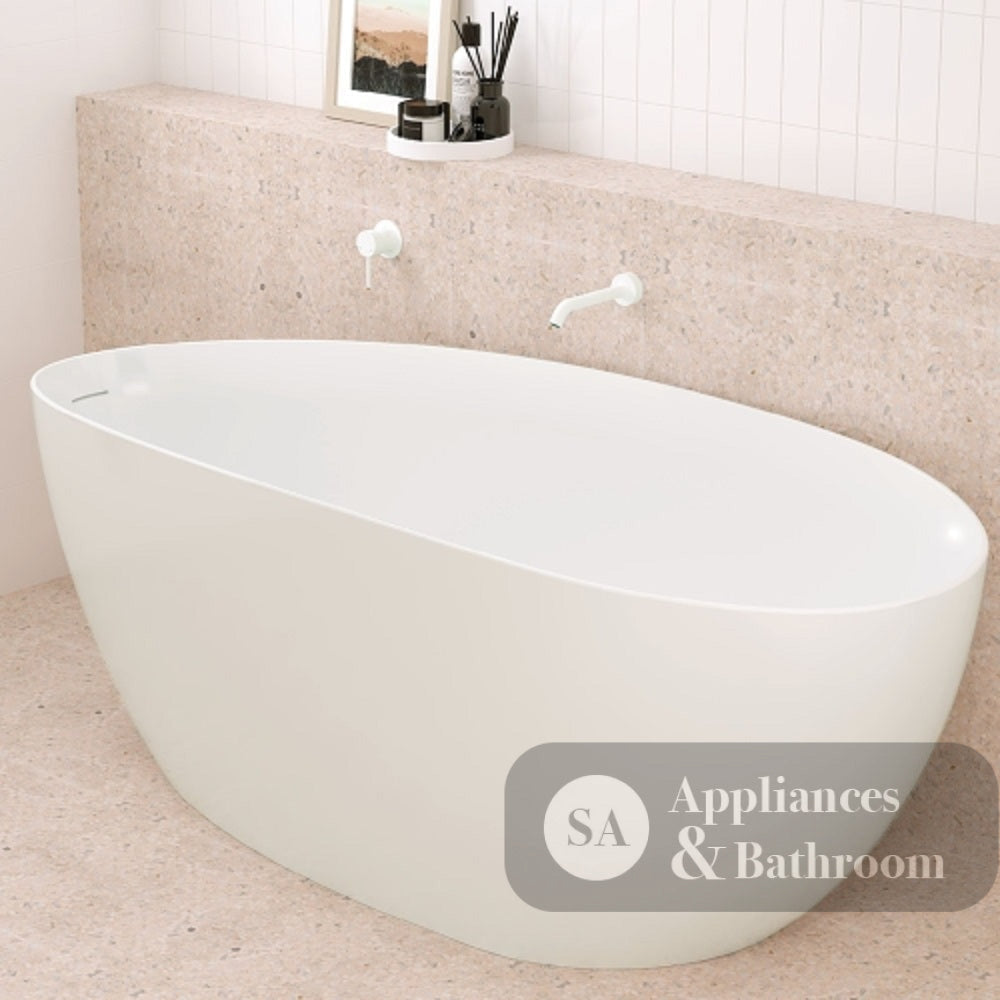 Fienza 228115MW-LF Kaya Bath/ Basin 180mm Outlet Matte White - Bath/Basin Spouts