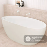 Fienza 228115MW-LF Kaya Bath/ Basin 180mm Outlet Matte White - Bath/Basin Spouts