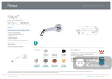 Fienza 228115UB-LF Kaya Bath/ Basin 180mm Outlet Urban Brass - Bath/Basin Spouts