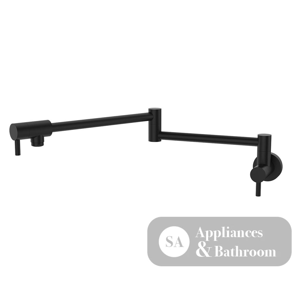 Fienza 228120B Kaya Pot Filler Matte Black - Pot Fillers
