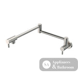 Fienza 228120BN Kaya Pot Filler Brushed Nickel - Pot Fillers