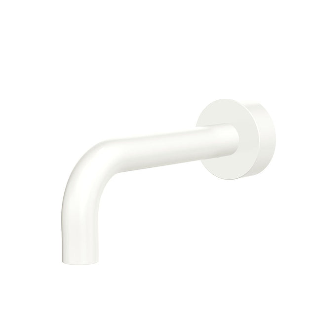 Fienza 228121MW-LF Kaya Basin/Bath Outlet 130mm Lead Free Matte White - Wall Spouts