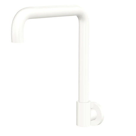 Fienza 228122MW-LF Kaya Squareline Wall Swivel Outlet Set Matte White - Wall Mixers & Spouts