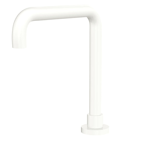 Fienza 228123MW-LF Kaya Squareline Hob Outlet Matte White - Basin Mixers