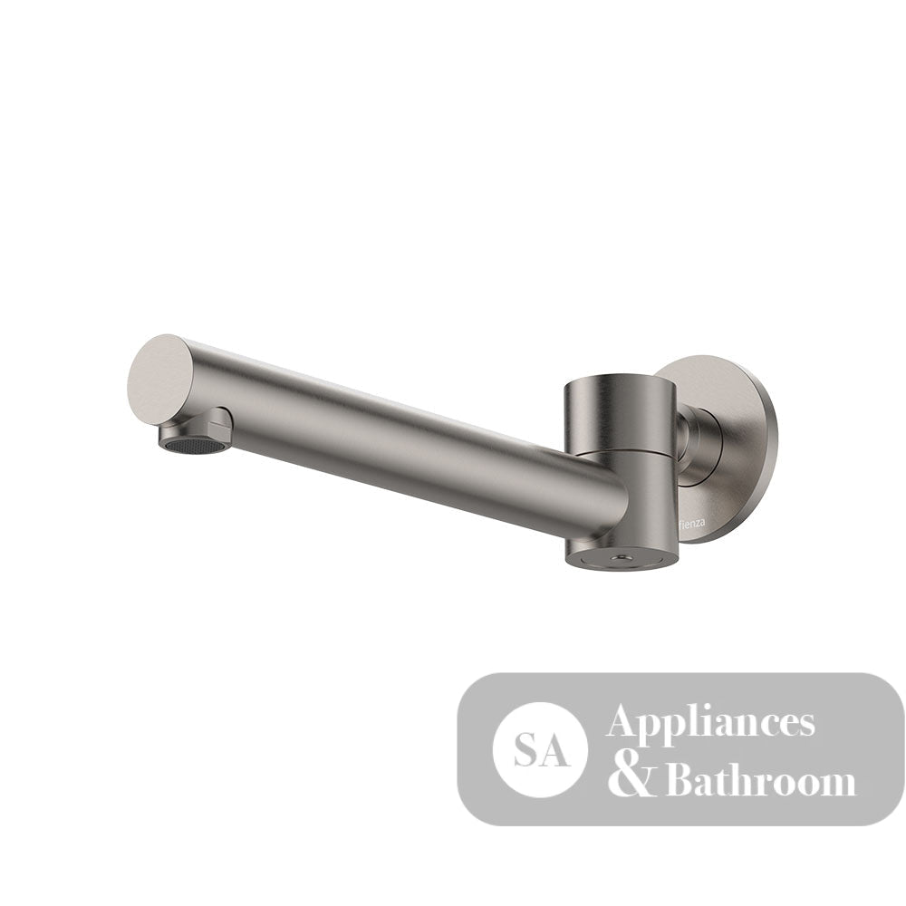 Fienza 228125BN-LF Kaya Swivel Basin/Bath Outlet Brushed Nickel - Wall Spouts