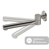 Fienza 228125BN-LF Kaya Swivel Basin/Bath Outlet Brushed Nickel - Wall Spouts