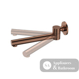 Fienza 228125CO-LF Kaya Swivel Basin/Bath Outlet Brushed Copper - Wall Spouts