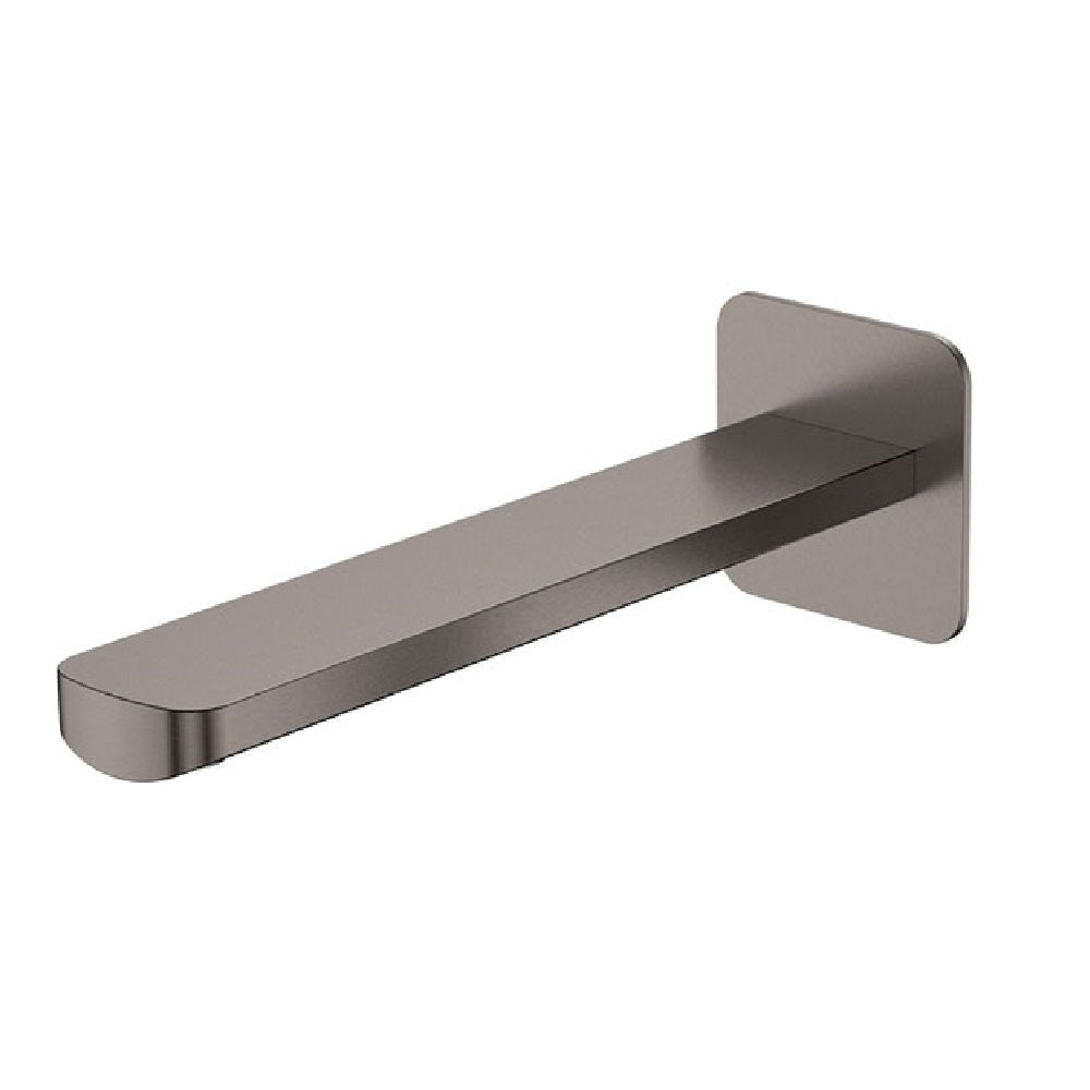 Fienza 233001GM Tono Spout Only 160mm Gunmetal - Wall Spouts
