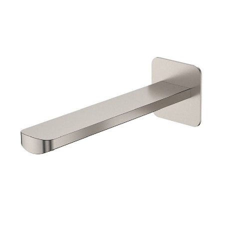 Fienza 233002BN Tono Spout Only 200mm Brushed Nickel - Wall Spouts