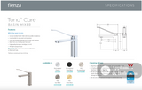 Fienza 233103D Tono Care Basin Mixer Chrome - Mixer Taps Care and Assisted Living