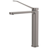 Fienza 233107DGM Tono Care Tall Basin Mixer Gunmetal - Mixer Taps Care and Assisted Living