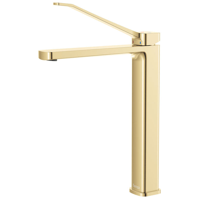 Fienza 233107DUB Tono Care Tall Basin Mixer Urban Brass - Mixer Taps Care and Assisted Living