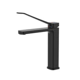Fienza 233110DB Tono Care Medium Basin Mixer Matte Black - Mixer Taps Care and Assisted Living
