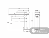 Fienza 234103B-LF Empire Slim Basin Mixer Cold Start Lead Free Matte Black - Basin Mixers