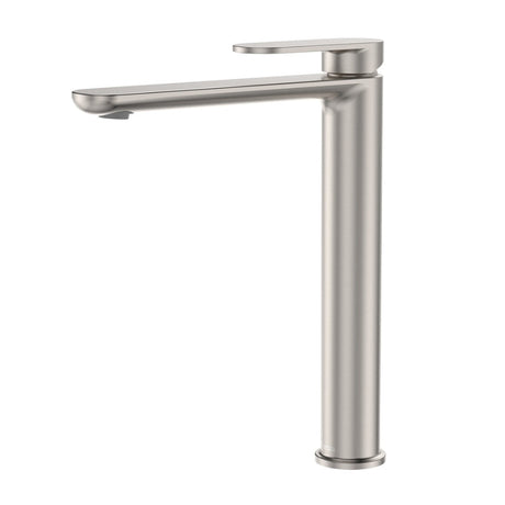 Fienza 234107BN-LF Empire Slim Tall Basin Mixer Cold Start Lead Free Brushed Nickel - Basin Mixers