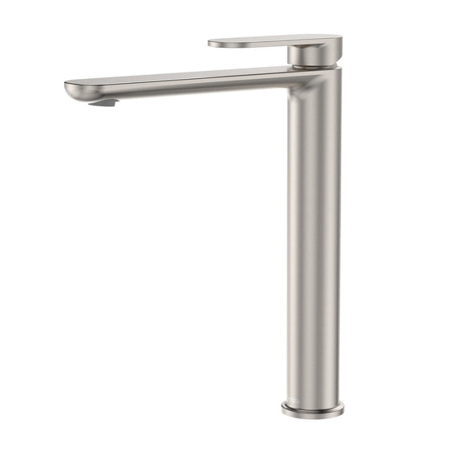 Fienza 234107BN-LF Empire Slim Tall Basin Mixer Cold Start Lead Free Brushed Nickel - Basin Mixers