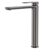 Fienza 234107GM-LF Empire Slim Tall Basin Mixer Cold Start Lead Free Gun Metal - Basin Mixers