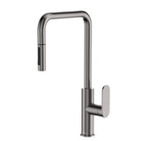 Fienza 234108GM-LF Empire Slim Pull Out Sink Mixer Lead Free Gun Metal - Kitchen Mixer Taps