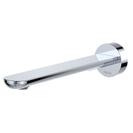 Fienza 234116-2-LF Empire Slim Wall Basin/Bath Outlet 220mm Round Plate Lead Free Chrome - Wall Spouts