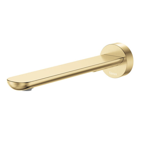 Fienza 234116UB-2-LF Empire Slim Wall Bath/Basin Outlet 220mm Round Plate Lead Free Urban Brass - Wall Spouts
