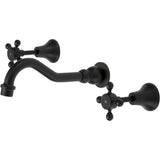 Fienza 336102BK Lillian Shepherds Crook Bath Set Matte Black Tapware 3 Piece