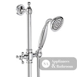 Fienza Lillian Rail Shower Set Chrome 336103 Showers