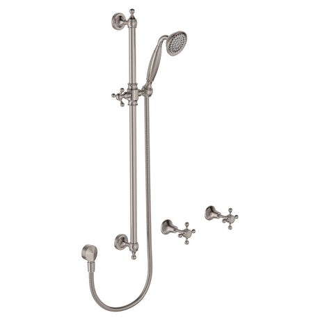 Fienza Lillian Rail Shower Set Brushed Nickel 336103Bn Showers