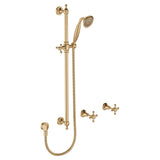 Fienza Lillian Rail Shower Set Urban Brass 336103Ub Showers