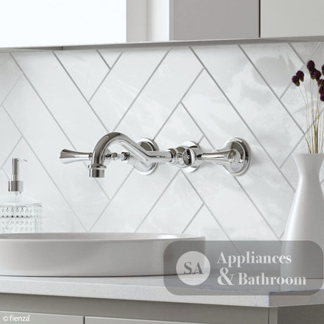 Fienza 339102CC-LF Lillian Lever Basin Bath Wall Set Chrome - Tapware 3 Piece