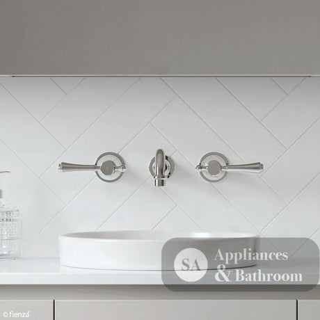 Fienza 339102CC-LF Lillian Lever Basin Bath Wall Set Chrome - Tapware 3 Piece