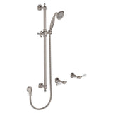 Fienza Lillian Lever Rail Shower Set Brushed Nickel 339103Bn Showers