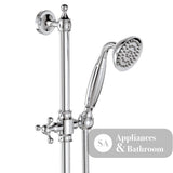 Fienza Lillian Lever Rail Shower Set Chrome 339103 Showers