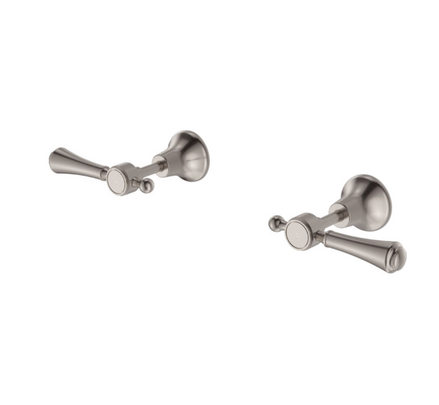 Fienza 339104NN Lillian Wall Top Assemblies Brushed Nickel - Wall Top Assemblies