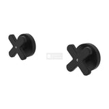 Fienza 343104B-LF Kaya Cross Wall Taps Matte Black