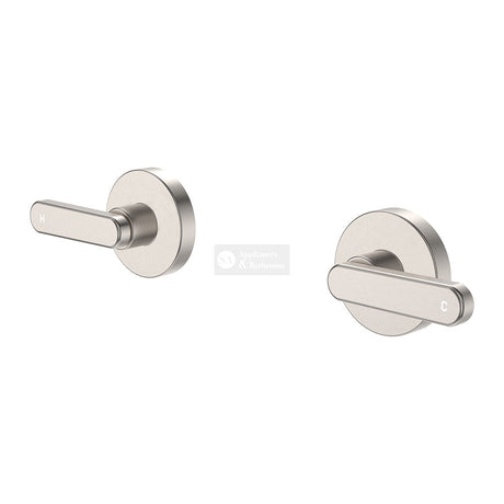 Fienza 344104UB-LF Kaya Lever Wall Taps Brushed Nickel