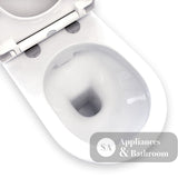 Fienza 385447WA Resort Back-to-Wall Toilet Suite S Trap 90-200 with Bottom Inlet White - Toilet Suites