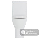 Fienza 385447WA Resort Back-to-Wall Toilet Suite S Trap 90-200 with Bottom Inlet White - Toilet Suites
