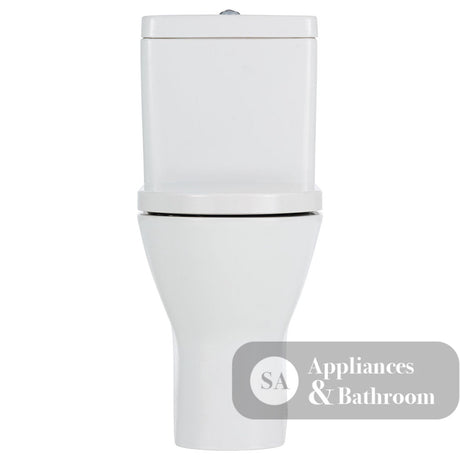 Fienza 385447WA Resort Back-to-Wall Toilet Suite S Trap 90-200 with Bottom Inlet White - Toilet Suites