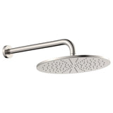 Fienza 411109BN-B Empire Slim Shower Arm Set Brushed Nickel - Wall Arm Shower