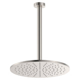 Fienza 411109BN-C Empire Slim Shower Ceiling Dropper Set Brushed Nickel - Ceiling Shower Set
