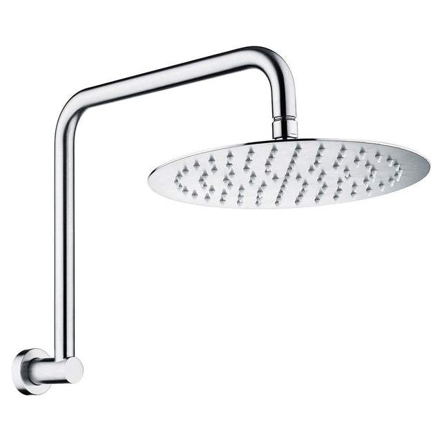 Fienza 411125-A Kaya Gooseneck Shower Arm Set Chrome - Wall Arm Shower