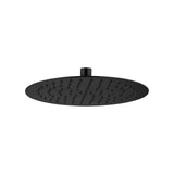 Fienza 411125B Kaya Round Shower Head 250mm Matte Black - Shower Head Only