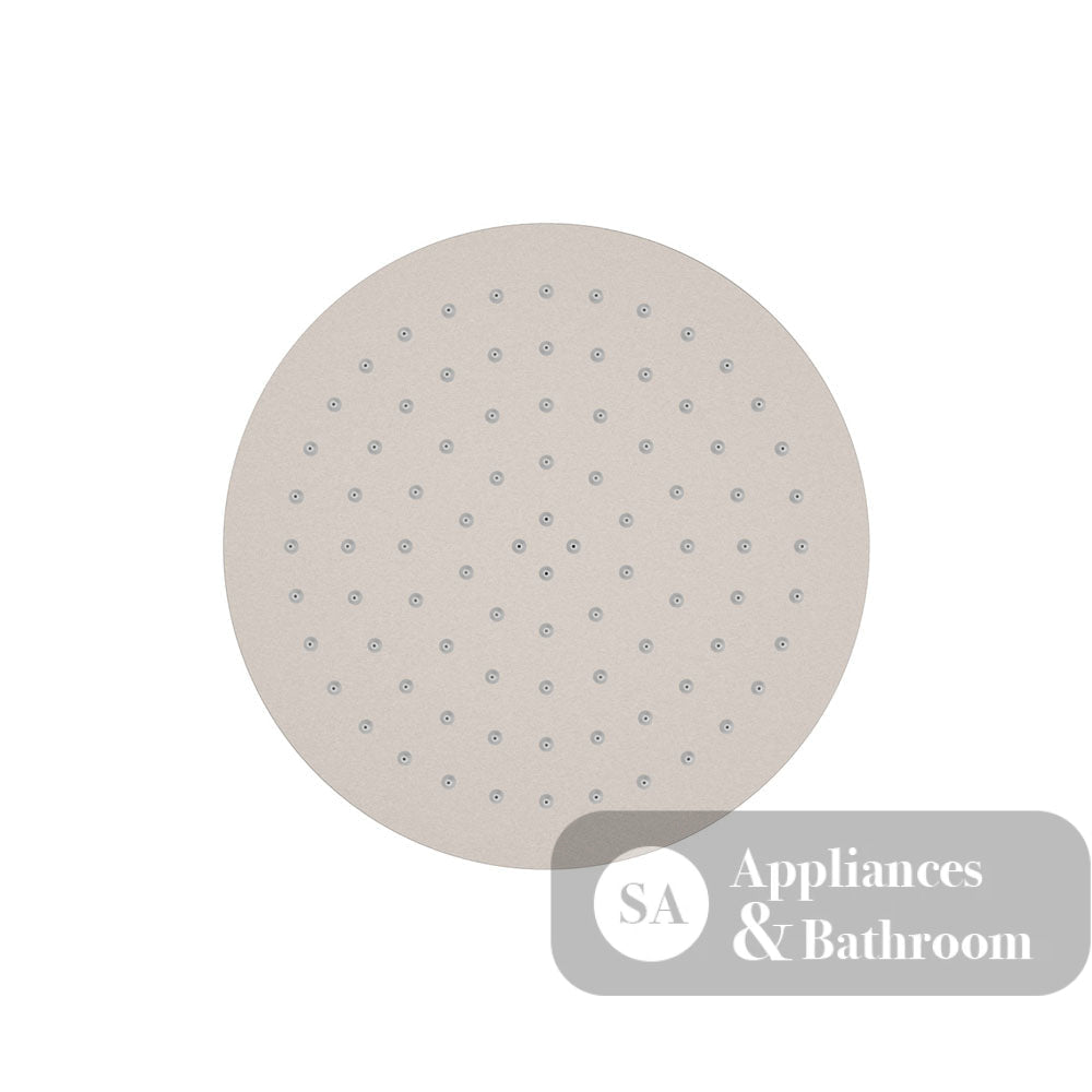 Fienza 411125BN Kaya Round 250 Shower Head Brushed Nickel - Shower Head Only