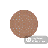 Fienza 411125CO Kaya Round Shower Head 250mm Brushed Copper - Shower Head Only
