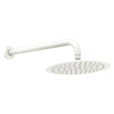 Fienza 411125MW-B Kaya Shower Arm Set Matte White - Wall Arm Showers