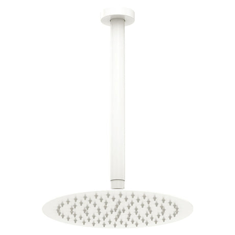 Fienza 411125MW-C Kaya Shower Dropper Set Matte White - Ceiling Shower Set