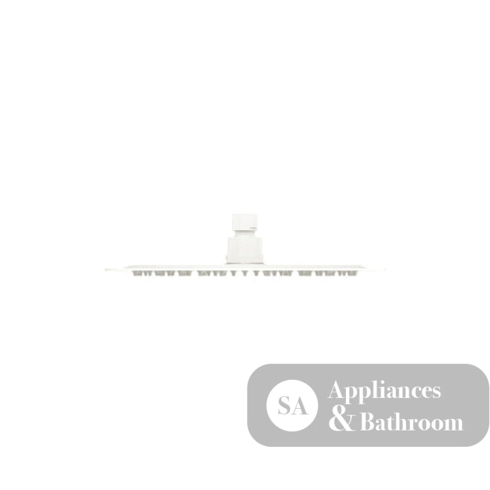 Fienza 411125MW Kaya Round Shower Head Matte White - Shower Head Only
